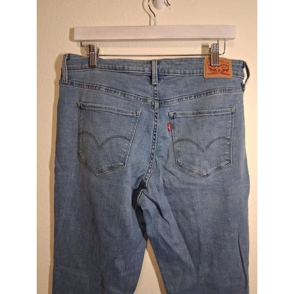 VTG Levi's Strauss 311 Shaping Skinny Denim Blue Jeans Women's Size 16W AL1 - Picture 4 of 9